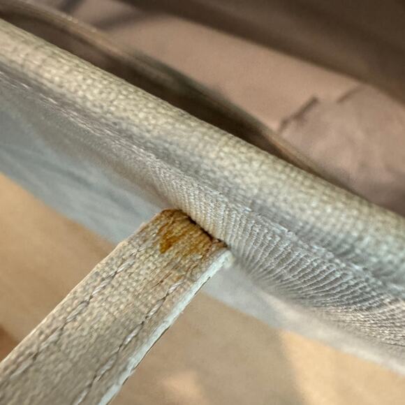 Fendi Spalmati FF Emboroidered Floral Medium Bag White - Picture 7 of 13